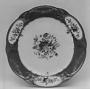 Plate (Assiette à palmes) (1 of 102) (part of a service)