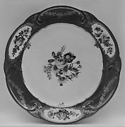 Plate (Assiette à palmes) (1 of 102) (part of a service)