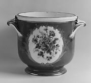 Half-bottle cooler (Seau à demi-bouteille) (one of two) (part of a service)