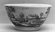 Teabowl and saucer