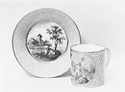 Cup (Gobelet litron) and saucer
