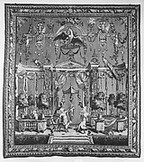 The Offering to Pan from a set of the Berain Grotesques