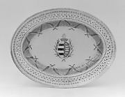 Tray for a fruit basket (part of a service)