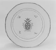 Dinner plate (part of a service)