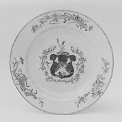 Dinner plate (part of a service)