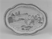 Spoon tray (part of a miniature service)