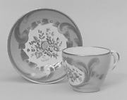 Saucer (Gobelet Hébert et soucoupe) (part of a service)