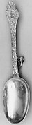 Split-top spoon with case