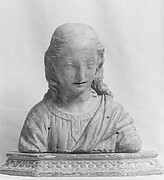 Renaissance-style bust of the boy Christ