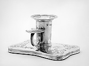Pair of bases and candleholders (part of a set)