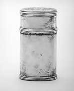 Container for matches with cover (part of a set)