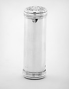 Tube for shaving-stick soap with cover (part of a set)