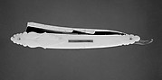 Four razors with ivory handles (part of a set)