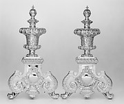 Pair of andirons
