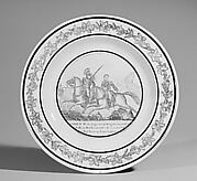 Plate (one of a set of five)