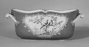 Liqueur bottle cooler (Seau ovale à liqueur) (one of two) (part of a service)