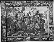 The Battle of Actium from a set of The Story of Antony and Cleopatra