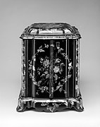Small work and jewelry cabinet