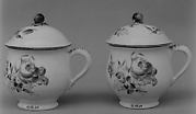 Cream pots with covers