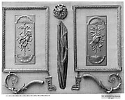 Parts of a pair of candelabra
