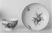 Teabowl and saucer