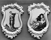 Plaque (one of a pair)