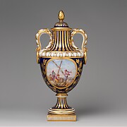 Vase with cover (Vase de coté de Paris) (one of a pair)