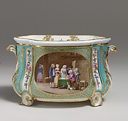 Flower vase (Cuvette à fleurs courteille)