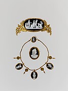 Parure (tiara, necklace, and brooch)