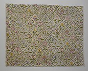 Panel with floral slips