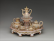 Coffee and tea service (Déjeuner chinois reticulé)