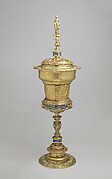 Standing cup with cover