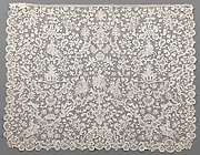 Cravat end or rabat