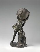 Hercules or Atlas supporting the globe