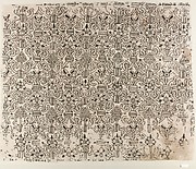 Panel of blackwork
