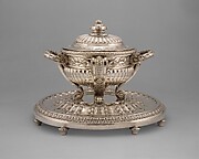Tureen with cover and stand