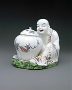 Oriental with jar
