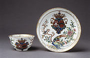 Teabowl and saucer