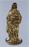 Virgin and Child on a crescent moon
