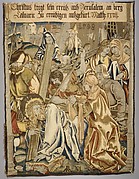 Christ Carrying the Cross from a set of The Passion