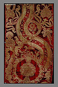 Panel of velvet