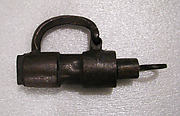 Padlock with key