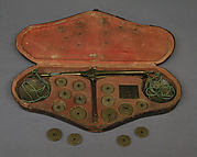 Balance and weights with case