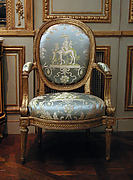 Set of four armchairs (part of a set)