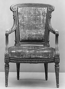 Set of three armchairs (part of a set)