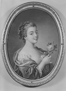 Woman with a Rose (one of a set)