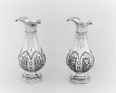 Pair of altar cruets