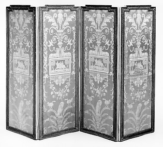 Four-leaf folding screen (Paravent)