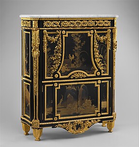 Drop-front secretary (sécretaire)