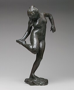 Dancer Looking at the Sole of Her Right Foot (Fourth State)